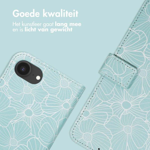 imoshion Design Bookcase Apple iPhone 16e - Botanica