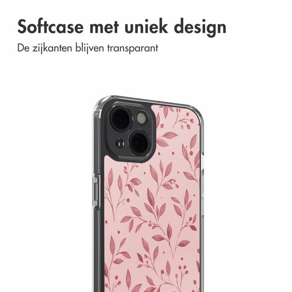 imoshion Design hoesje Apple iPhone 13 - Berry Love