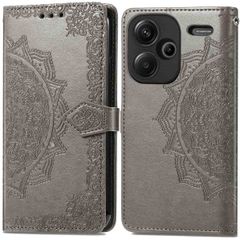 imoshion Mandala Bookcase Xiaomi Redmi Note 13 Pro Plus (5G) - Grijs