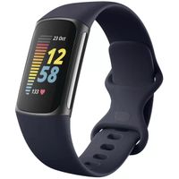 imoshion Siliconen bandje Fitbit Charge 5 / Charge 6 - Maat S - Donkerblauw