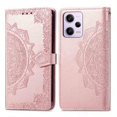imoshion Mandala Bookcase Xiaomi Redmi Note 12 Pro (5G) - Rosé Goud