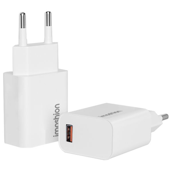 imoshion Wall Charger 18 Watt | USB-A - Wit - Apple Watch 9 - 45 mm
