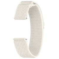 Samsung Originele Feather Fabric Band Wide Samsung Galaxy Watch 4 / 5 / 6 / 7 - 20 mm - M/L - Sand