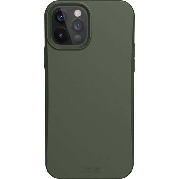 UAG Outback Backcover iPhone 12 (Pro) - Groen