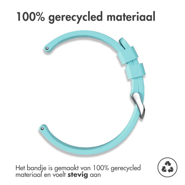 imoshion Flexibel Siliconen bandje  - Universeel 20 mm aansluiting - Lichtblauw