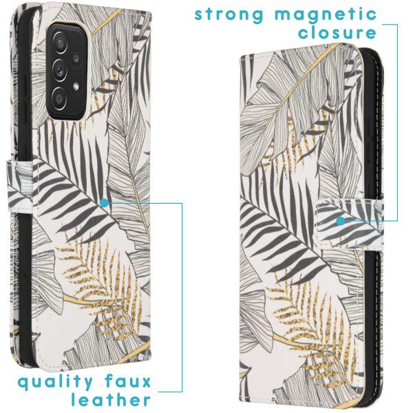 imoshion Design Softcase Bookcase Samsung Galaxy A52(s) (5G/4G)