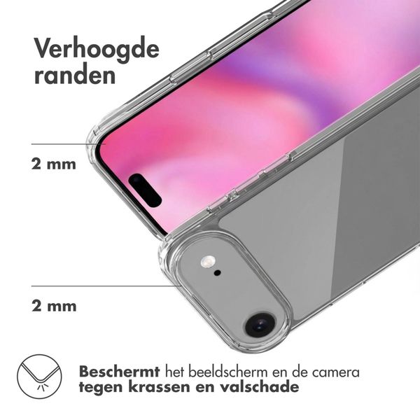 Accezz Xtreme Impact Backcover Apple iPhone Air - Transparant