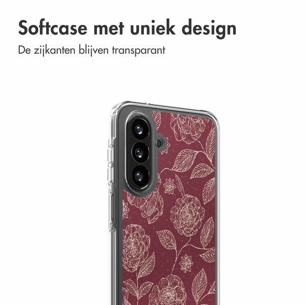 imoshion Design hoesje Samsung Galaxy A18 (4G) / A17 (4G/5G) - Deep Rose
