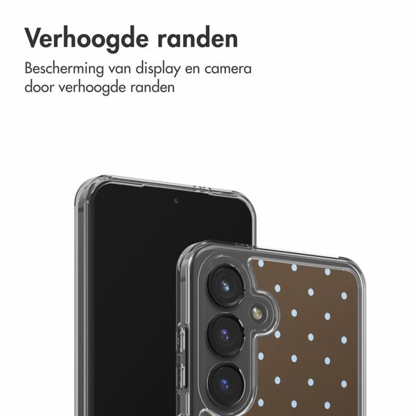 imoshion Design hoesje Samsung Galaxy S24 - Polka Dot Bruin