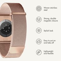 imoshion Milanese Magnetic Band Apple Watch | 38/40/41/42 mm - Rose Gold