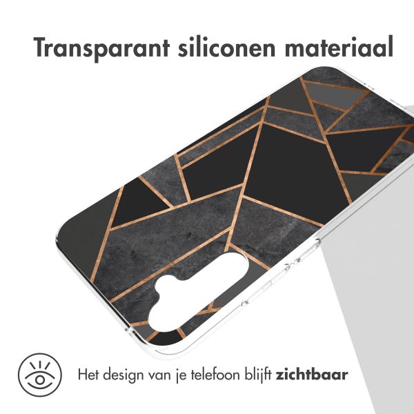 imoshion Design hoesje Samsung Galaxy A34 (5G) - Black Graphic