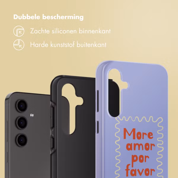 Selencia Vivid Backcover Samsung Galaxy S24 FE - More Amor