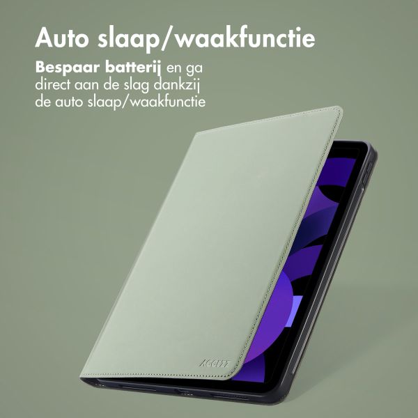 Accezz Classic Tablet Case Apple iPad 11 (2025) 11 inch A16 / iPad 10 (2022) 10.9 inch - Groen