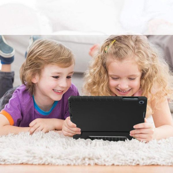 Kidsproof Backcover met handvat Samsung Galaxy Tab E 9.6 - Zwart