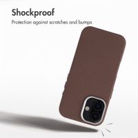 Accezz Mesh Back Cover with MagSafe Apple iPhone 16 - Brown