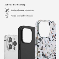 Selencia Vivid Backcover Apple iPhone 14 Pro - Chic Terazzo