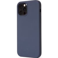 Decoded Silicone Backcover MagSafe iPhone 12 (Pro) - Matte Navy