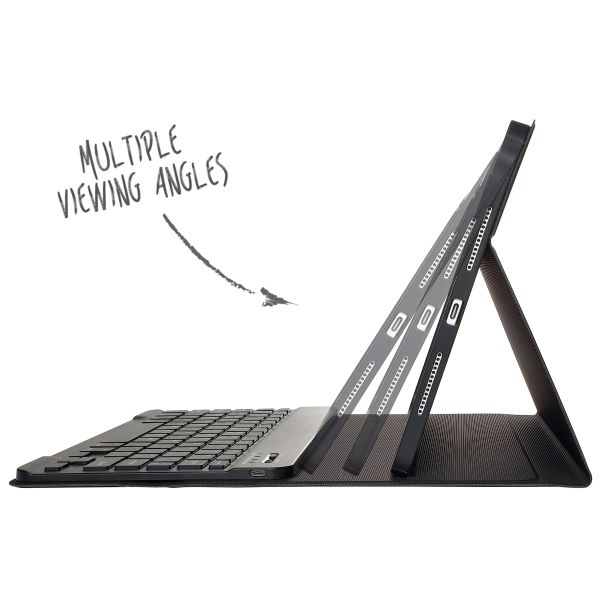 Accezz Bluetooth Keyboard Book Case Apple iPad Pro 11 (2025) M5 / (2024) M4 - QWERTY / NL - Black