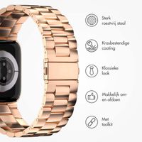 imoshion Stalen bandje Apple Watch Series 1 t/m 11 / SE / Ultra (44/45/46/49 mm) - Rosé Goud