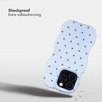 Selencia Vivid Wavy Backcover met MagSafe Apple iPhone 16 Pro - Happy Dots Digital Sky