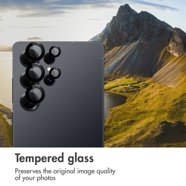 imoshion Camera Protector Glass 2-pack Samsung Galaxy S25 Ultra - Black Titanium