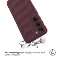 imoshion EasyGrip Backcover Samsung Galaxy S23 Plus - Aubergine