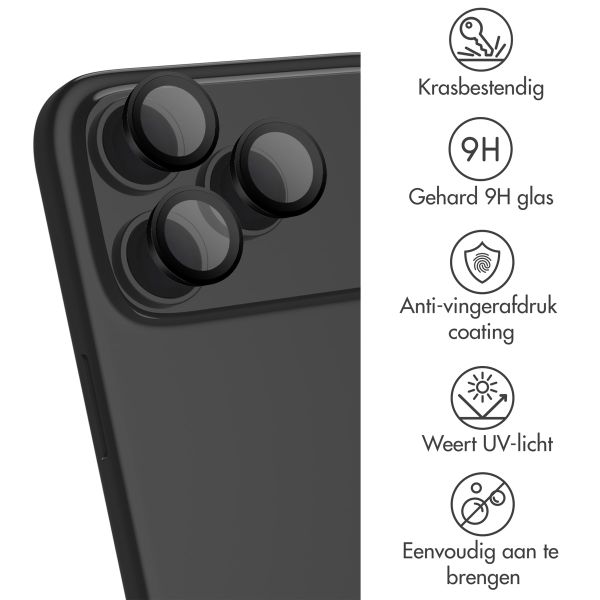 imoshion 2 Pack Camera lens protector Apple iPhone 17 Pro / 17 Pro Max - Zwart