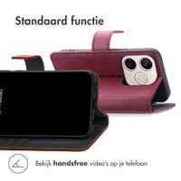 imoshion Luxe Bookcase Honor 600 Lite - Bordeaux