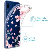 imoshion Design hoesje Samsung Galaxy A20e - Bloem - Roze