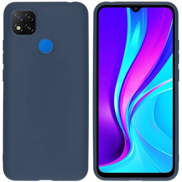 imoshion Color Backcover Xiaomi Redmi 9C - Donkerblauw