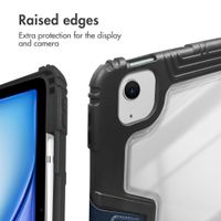 Accezz Rugged Trifold Bookcase Apple iPad Air 11 inch (2026) M4 / (2025) M3 / (2024) M2 / Air 5 (2022) / Air 4 (2020) - Dark Blue
