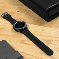 imoshion Siliconen bandje Samsung Galaxy Watch 4 / 5 / 6 / 7 / FE (20 mm) - Zwart