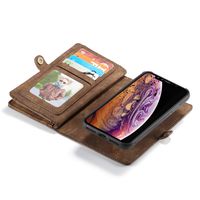 CaseMe Luxe Lederen 2 in 1 Portemonnee Bookcase iPhone Xr