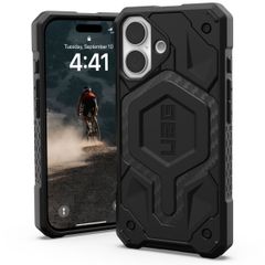 UAG Monarch Pro Backcover iPhone 16 - Carbon Fiber