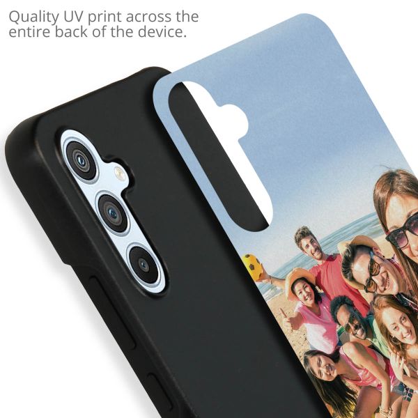 Ontwerp je eigen hardcase hoesje Samsung Galaxy A54 (5G) - Zwart