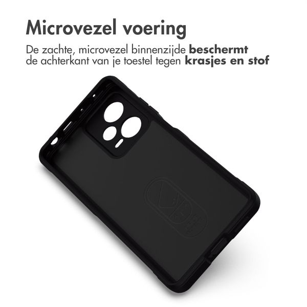 imoshion EasyGrip Backcover Xiaomi Redmi Note 12 Pro Plus - Zwart