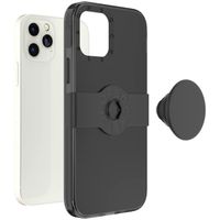 PopSockets PopCase iPhone 12 (Pro) - Zwart