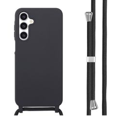 imoshion Siliconen hoesje met koord Samsung Galaxy A16 - Zwart