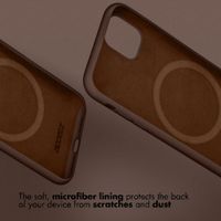 Accezz Liquid Silicone Back Cover Samsung Galaxy A37 (5G) - New Tea Brown