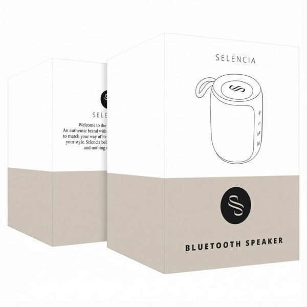 Selencia AquaPlay Bluetooth Speaker - Draadloze speaker - Waterproof - Army Green