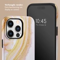 Selencia Vivid Backcover Apple iPhone 14 Pro - Chic Marble Gold