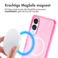 imoshion Sparkle Backcover met MagSafe Samsung Galaxy S25 Edge - Roze