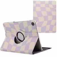 imoshion 360° Draaibare Design Bookcase Samsung Galaxy Tab A9 Plus - Dancing Cubes