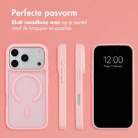 imoshion Color Guard Backcover met MagSafe Apple iPhone 18 Pro / 17 Pro - Lichtroze