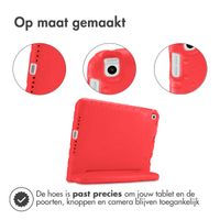 imoshion Kidsproof Backcover met handvat Apple iPad 9 (2021) 10.2 inch / iPad 8 (2020) 10.2 inch / iPad 7 (2019) 10.2 inch - Rood
