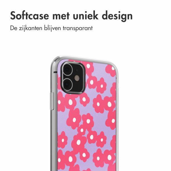 imoshion  Design hoesje iPhone 11 - Dusty Rose Blossoms