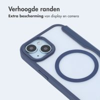 imoshion Transparante Bookcase met MagSafe Apple iPhone 15 - Blauw