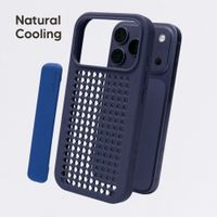Callbuddy Hoesje met Strap Apple iPhone 17 Pro - Deep Marine