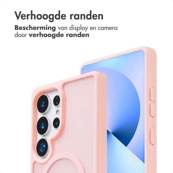 imoshion Color Guard Backcover met MagSafe Samsung Galaxy S25 Ultra - Lichtroze