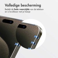Accezz Gehard Glas Screenprotector + Applicator Apple iPhone 15 Pro